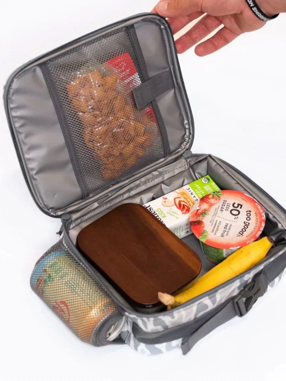 Burlebo White Camo Lunchbox